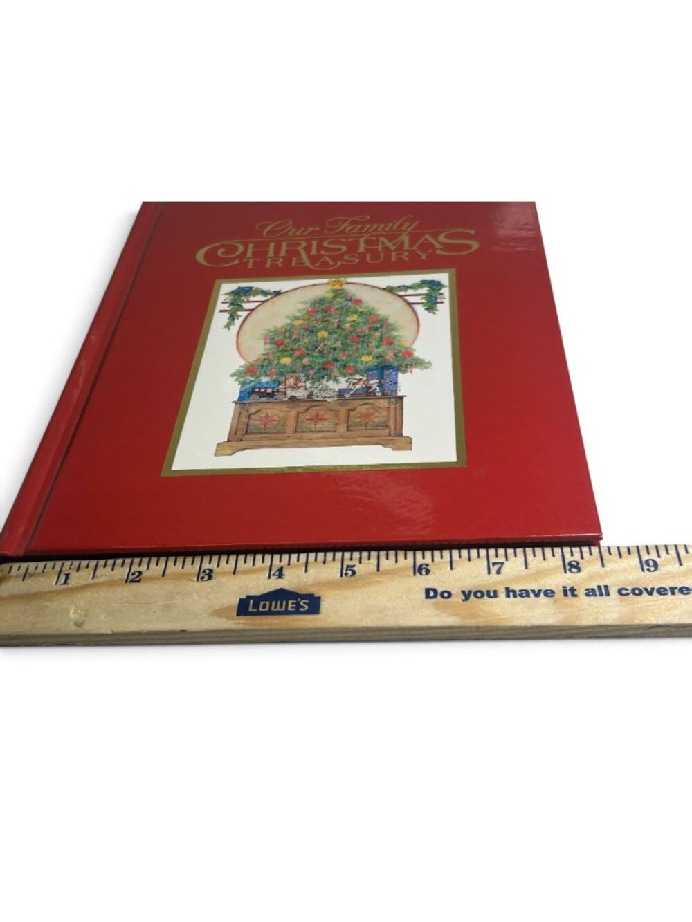 Vintage Our Family Christmas Treasury Memory Book Hardcover Current Inc 1989 New - Picture 11 of 13